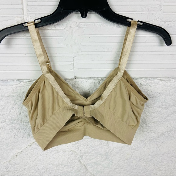 ISABEL MATERNITY nude stretch padded, nursing bra size medium - Picture 9 of 16